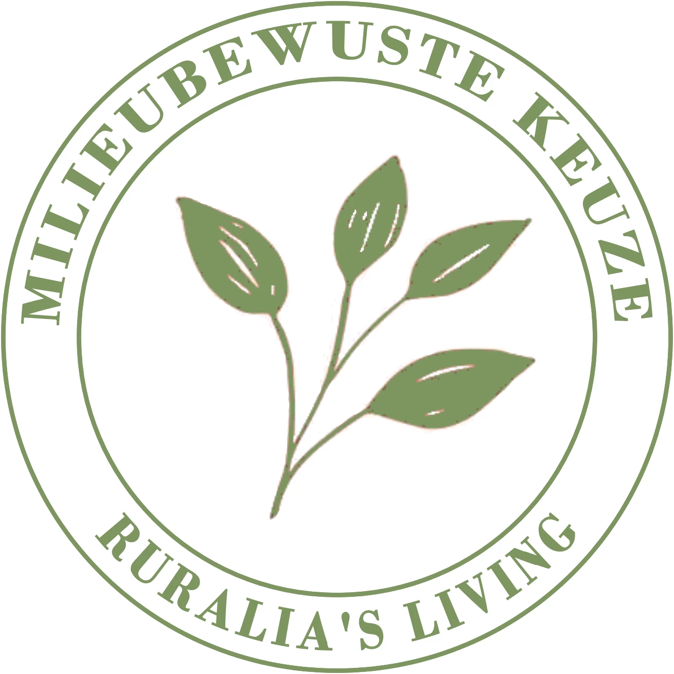 Logo voor milieubewuste en duurzame woonaccessoires en meubels